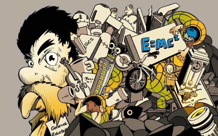 1小时看懂相对论 武子曰 漫画封面