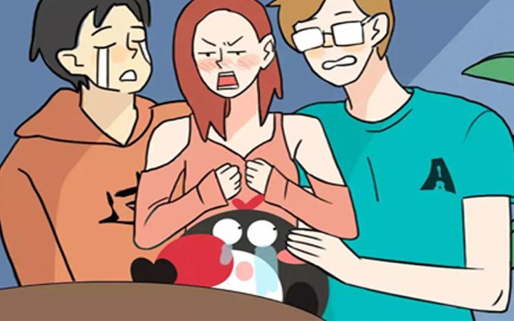 2019年终比惨大会 犀鸟铲屎官 漫画封面