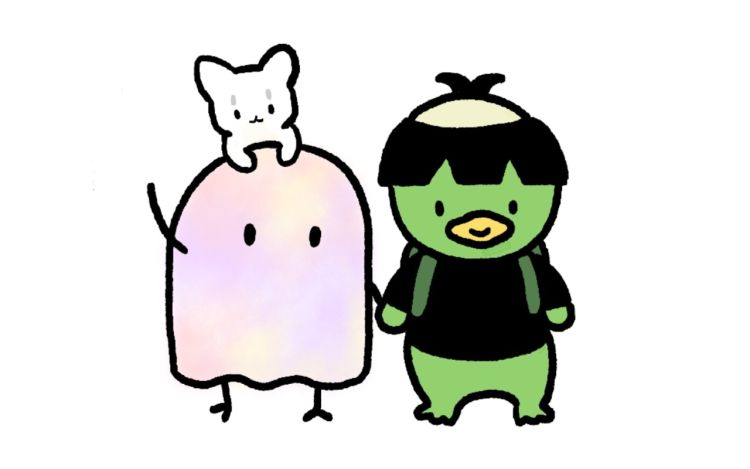 Hehe与小鬼的日常 Hehegho 漫画封面