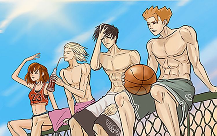 JUMP篮球少年 Yoyi酱yoy 漫画封面