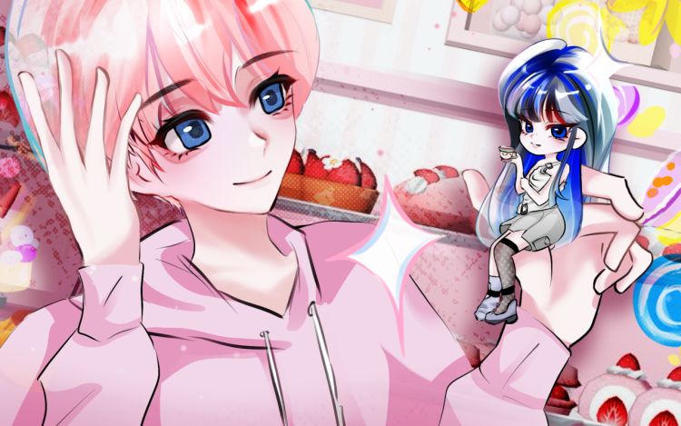 SOS！和迷妹后辈炒cp没法收场了！ 红烧猫猫云 漫画封面