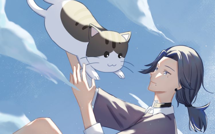 “不良”与猫 兰丶琳樱 漫画封面