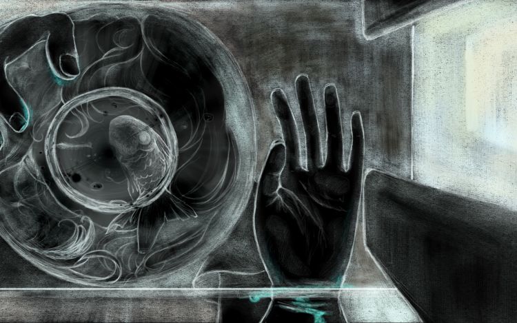 《鱼缸》 草鱼铁锅炖 漫画封面