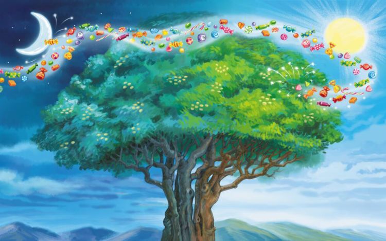 一场糖果雨 果仁小镇 漫画封面