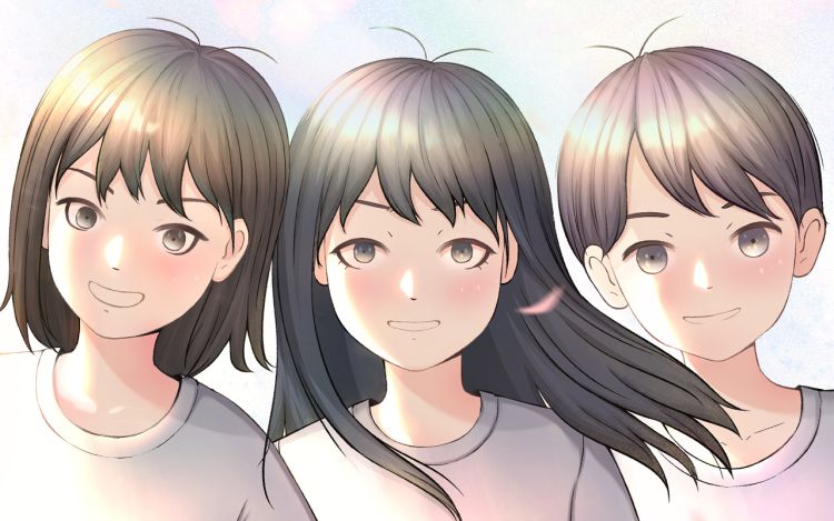 三姐弟 大橙硕 漫画封面