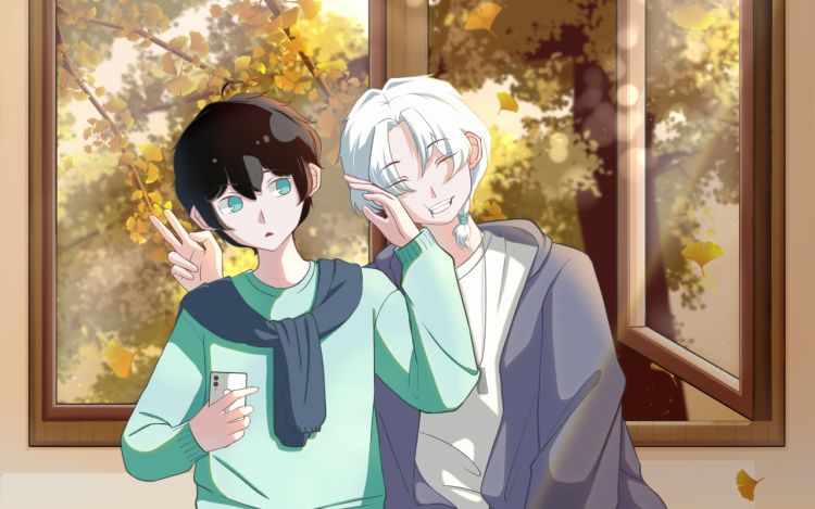 不止是友人 纪藏鸟 漫画封面