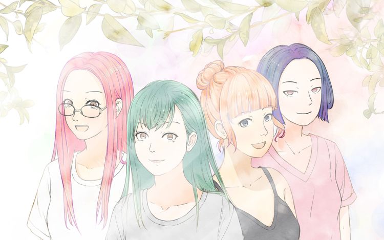 不穿裙子的女孩 大橙硕 漫画封面