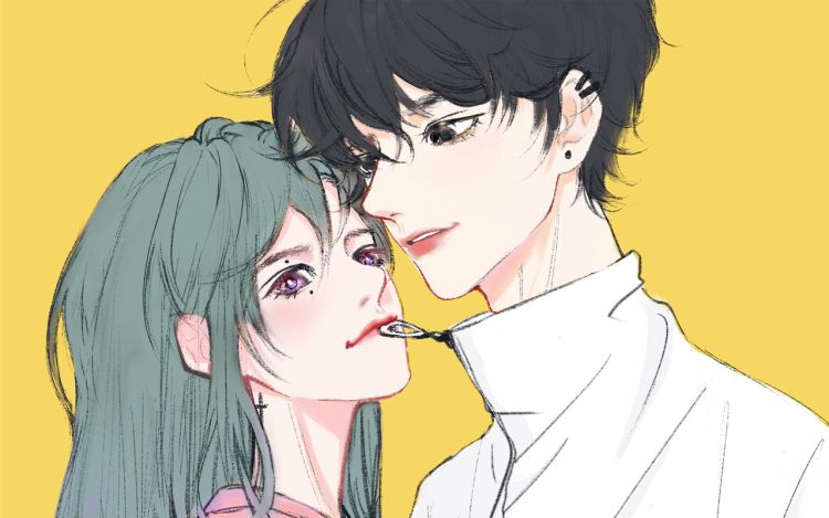 不要喜欢她 是一时 漫画封面