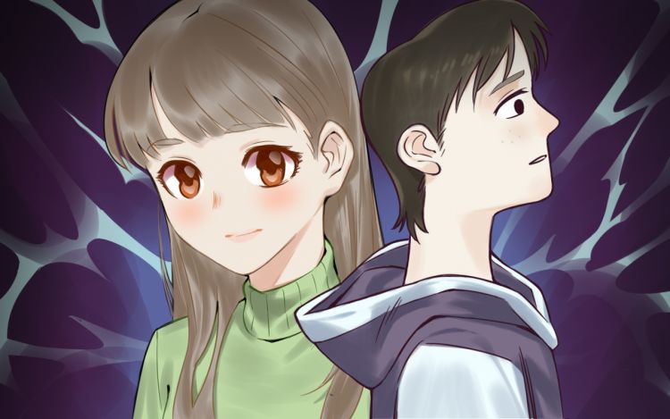 与死人通话的机器 一个犹豫不决的人 漫画封面