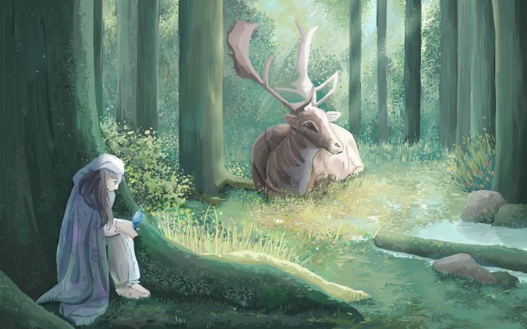 与鹿 【已注销】 漫画封面