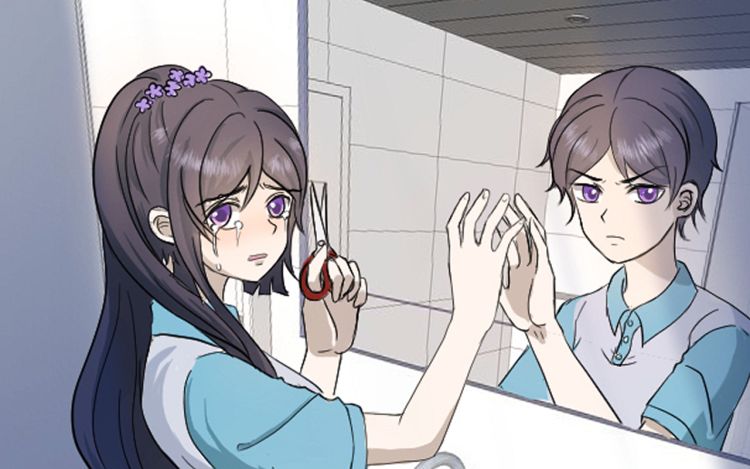 两个她 是弈君 漫画封面