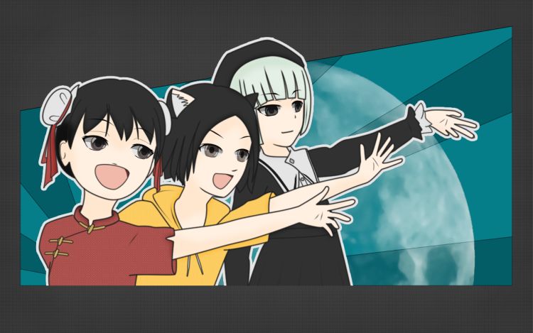 丫头走起！ 鹿游Luyo 漫画封面