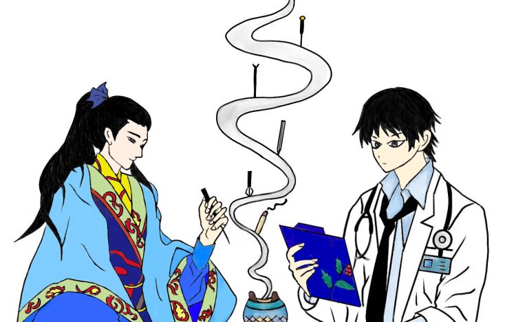 中医入门之针灸趣味科普漫画 嘛逍逍 漫画封面