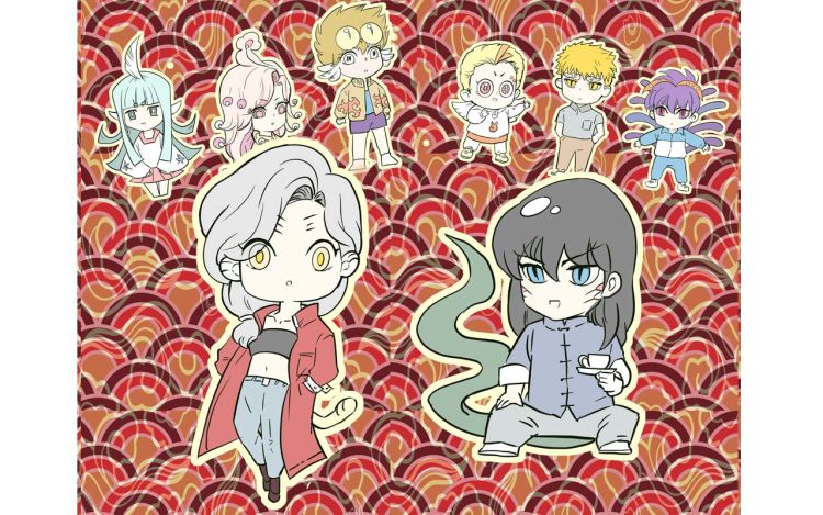 九尾狐不是主角的山海经 闪闪的夏娜 漫画封面