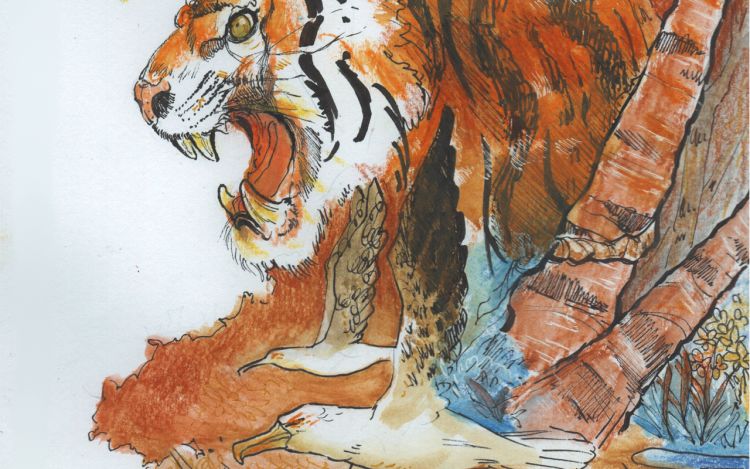 于荒野中流浪 枯叶还乡 漫画封面