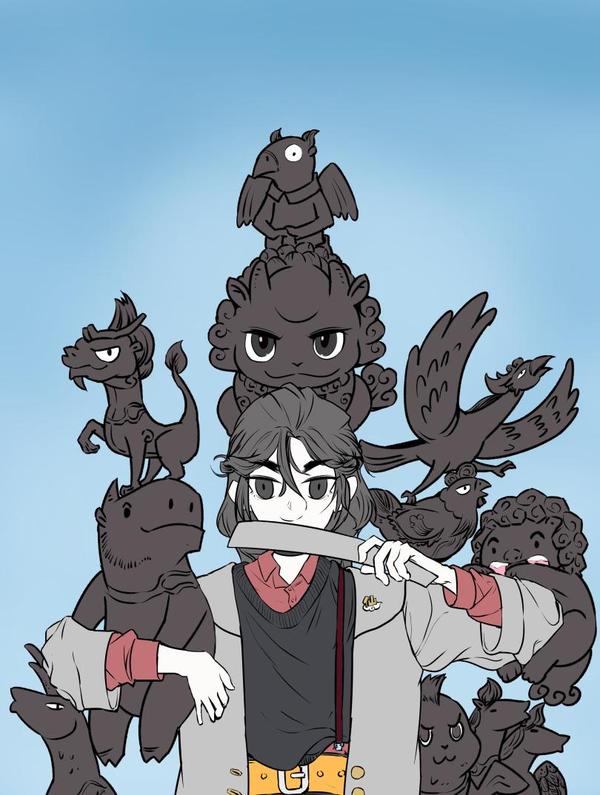 五脊六兽的日子 [db:作者] 漫画封面