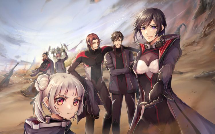 人型装甲连 萝播动漫 漫画封面