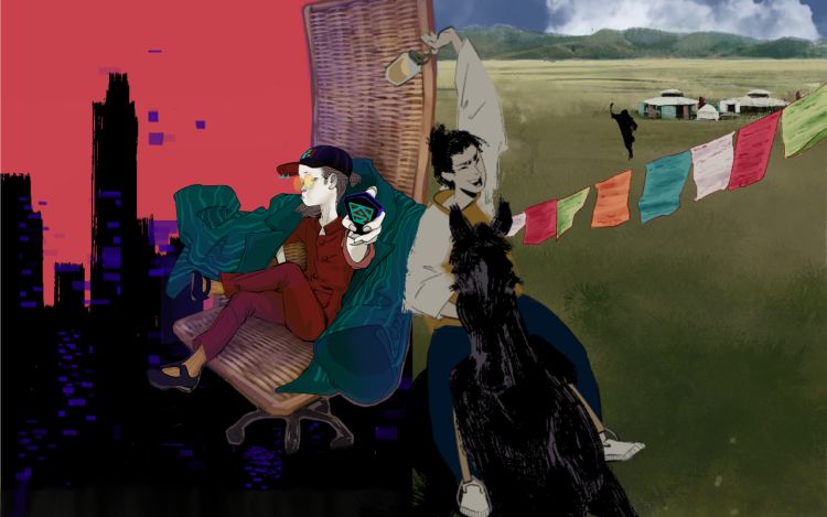 人间留学生 蝈蝈的爪叽 漫画封面