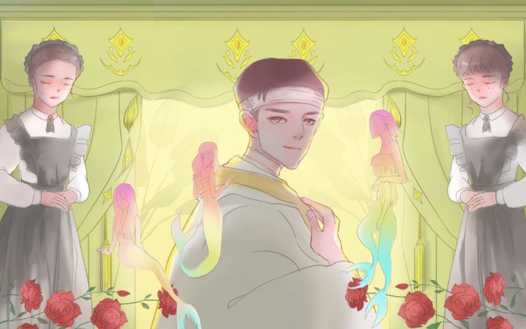 人鱼的诅咒 一藤燃烧吧小宇宙 漫画封面