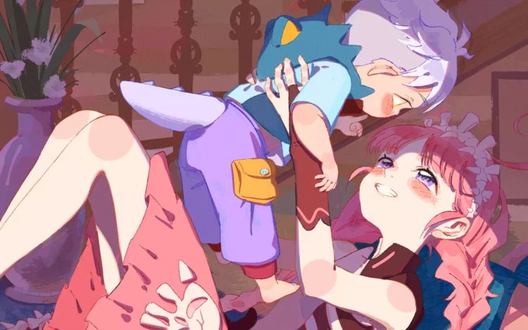 今日晴朗，局部掉龙！ 索索（主笔）+郭晓（编剧） 漫画封面