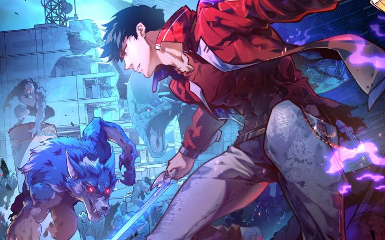 从末世崛起 北暮流火&凯特动漫 漫画封面