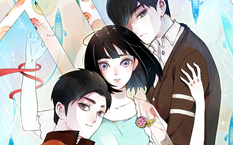 他与她的平行时空 月色樱草 漫画封面