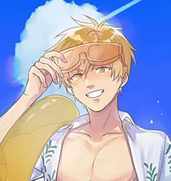 他是直男啊！ [db:作者] 漫画封面