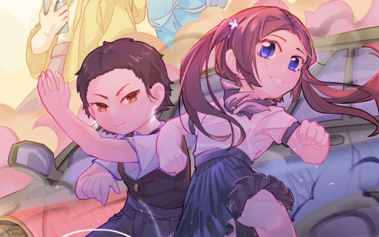 仲夏梦曦物语：夏日炎炎 仲夏梦曦物语 漫画封面