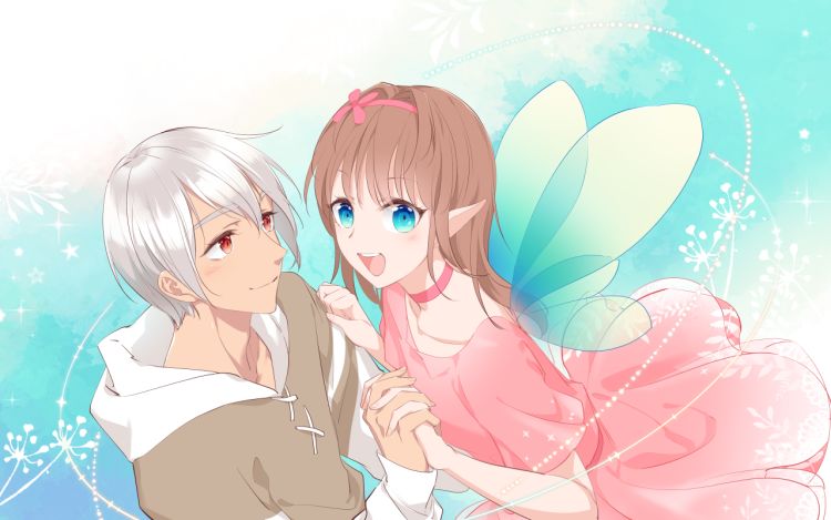 传说之尘-姜饼人和花仙子 深色奇 漫画封面