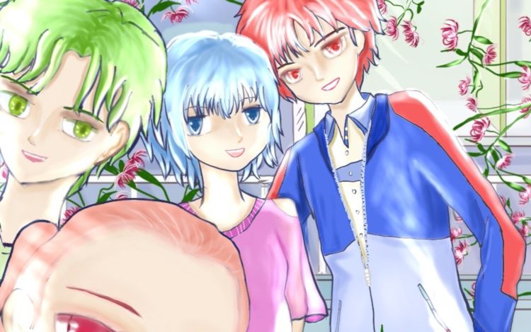 你会守候于此 去中学好烦 漫画封面