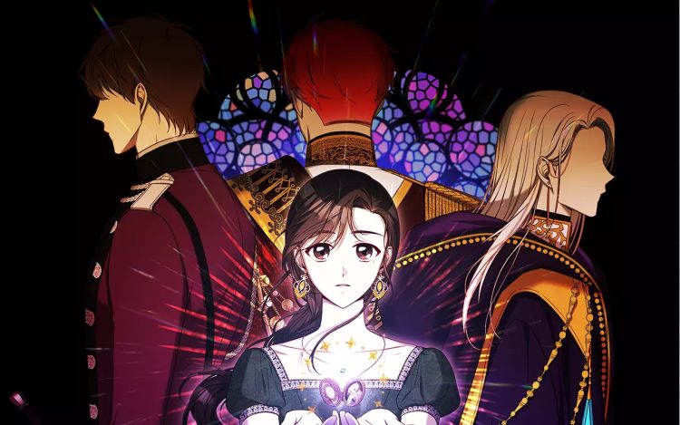 侍女只想活下去 Hee-seo+cloudwhale soap+CARROTOON 漫画封面