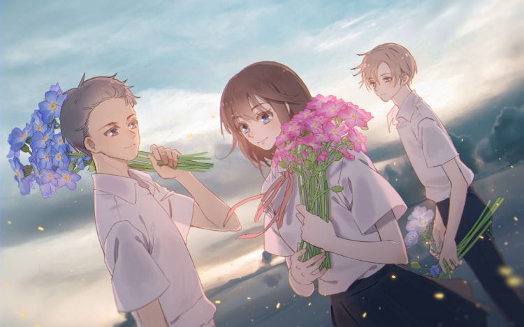 侧目 大蝉鸣 漫画封面