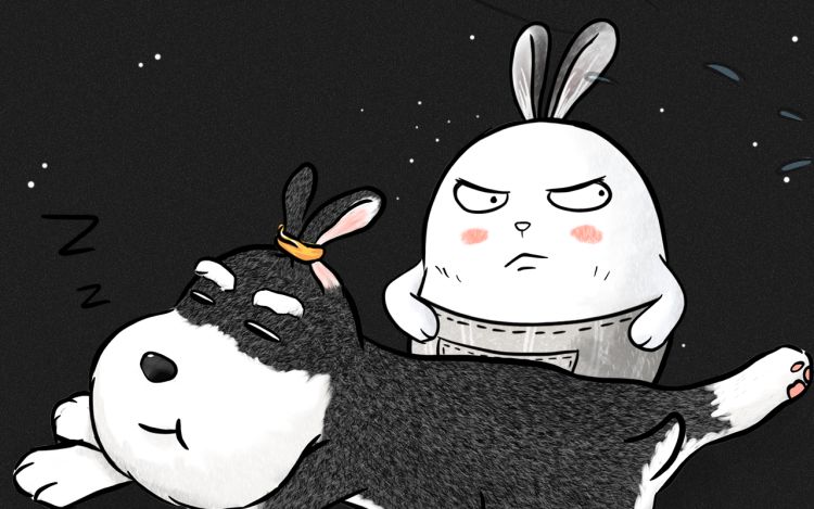 倔强的黑米 小叔AC 漫画封面