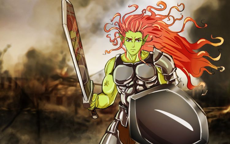 傲天哥/哥布林神皇 刀花狂炎 漫画封面