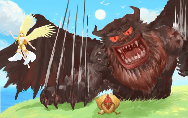 先有鸡还是先有蛋 猎梦ST 漫画封面