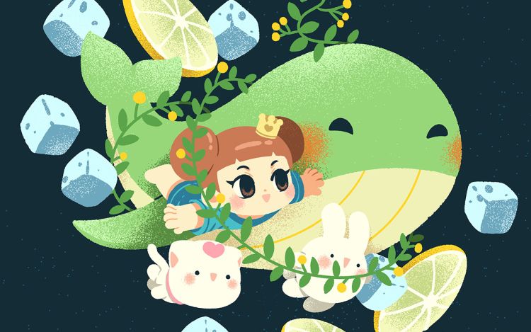 兔兔，猫猫和公主 泗口沺seecootee 漫画封面