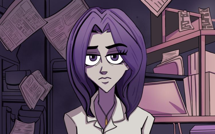 冥界编辑部 不懂柚子 漫画封面