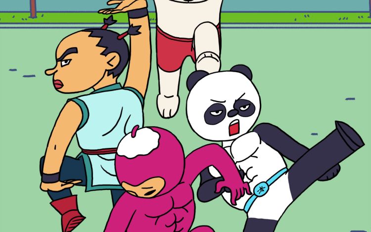 冰壮壮和雪强强 东流木 漫画封面