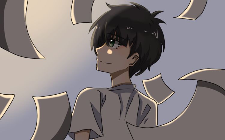 初中五班 宁小飞 漫画封面