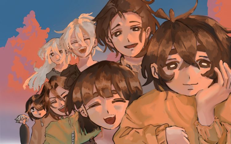 初中生活里忙里偷闲 我是潘大王 漫画封面