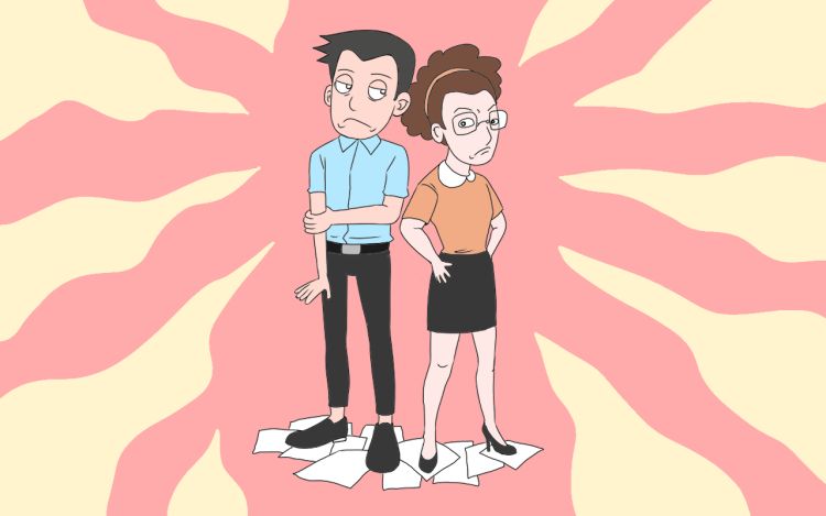 办公室超人 福气给你要不要 漫画封面