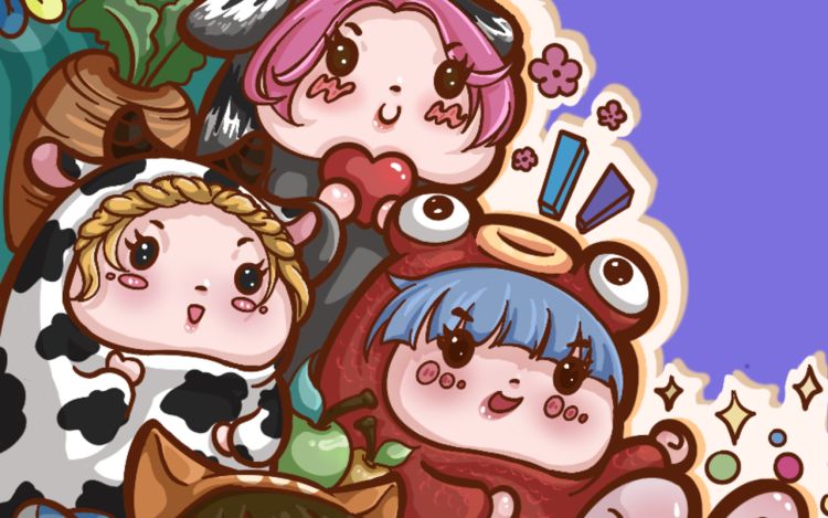 勇闯天涯的六个活爹 夏天一点 漫画封面