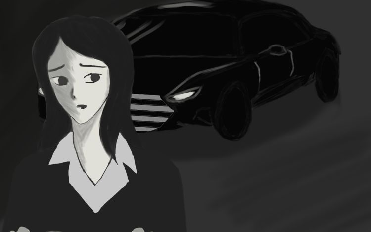 午夜怪车 夜色粼粼 漫画封面