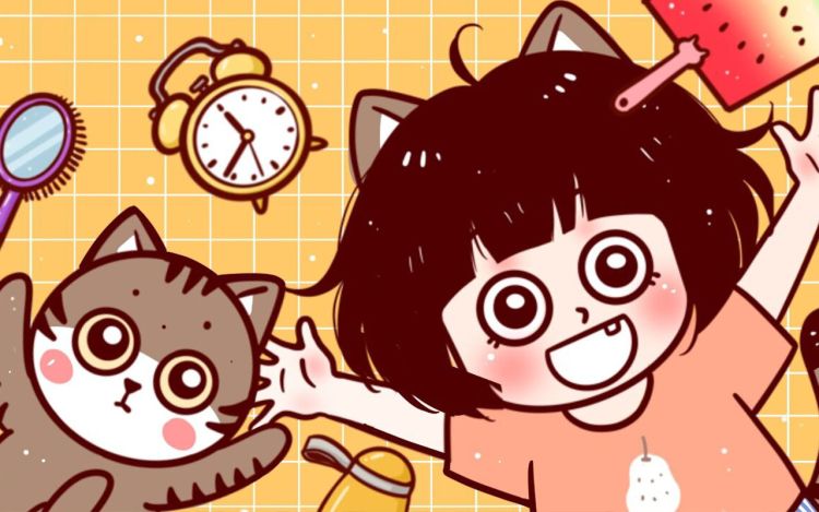 卖了个懒 @魏岸小宓 漫画封面