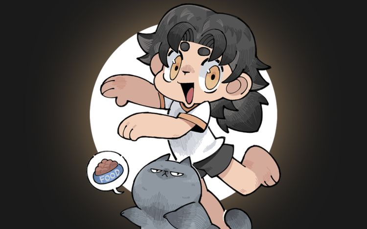 卡卡与两千一 铲屎官Kaka 漫画封面