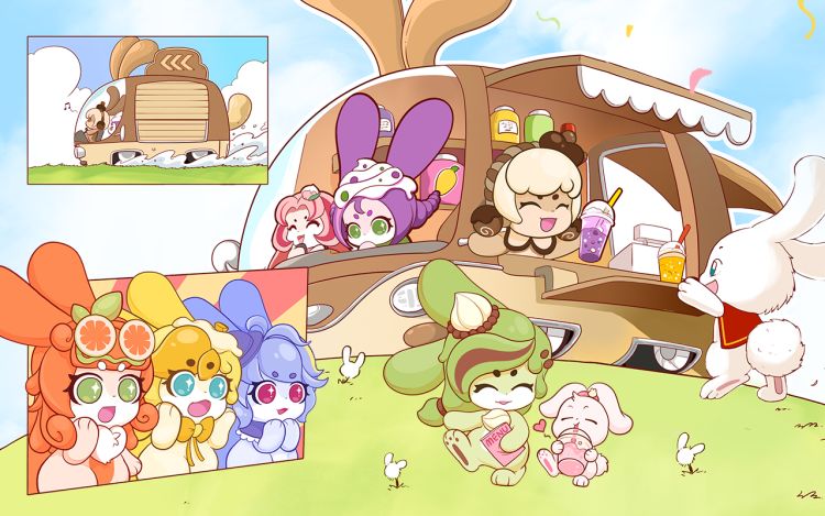 卡布兔 卡布兔CupRabbits 漫画封面