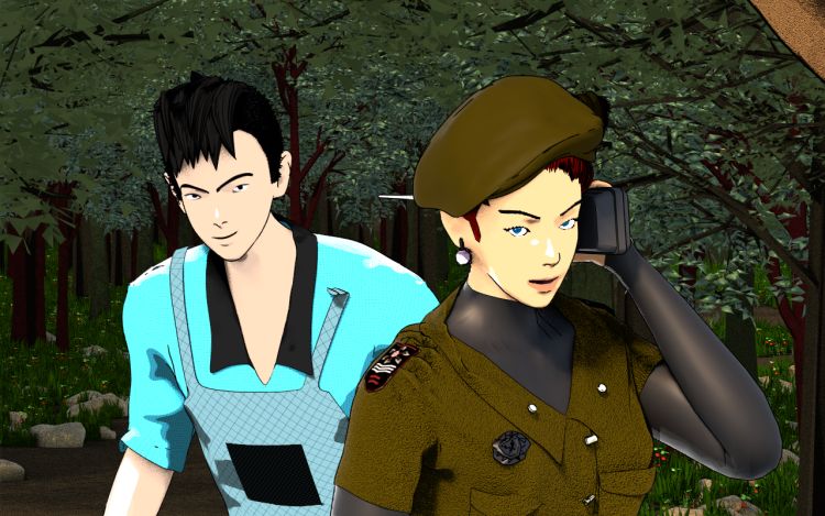 参天大道 喜爱福_现役 漫画封面