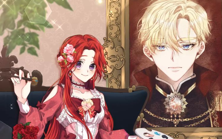 反叛皇子的御用教师 Chae Yuhwa+Dusch 漫画封面