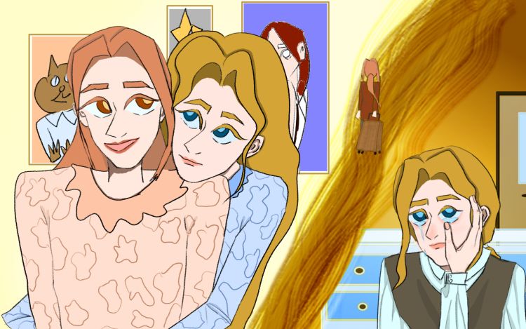 和傲娇死对头联姻 尴尬呀阿 漫画封面