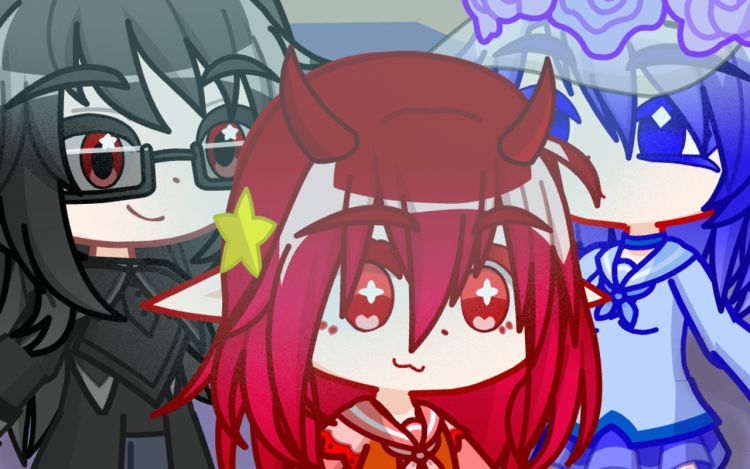 和朋友穿越异世界 白清_爱你哟 漫画封面